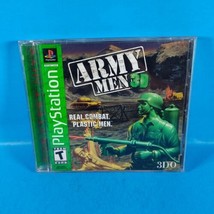 Army Men 3D For PlayStation 1, PS1, 1999 Complete With Manual - $13.99