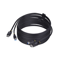 Startech DU12210-KVM-CABLE 10FT (3M) DISPLAYPORT AND USB 5GBPS KVM CABLE... - $78.65