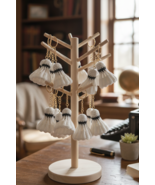 Cute Handmade Crochet Shuttlecock Keychain | Mini Sports Gift | Amigurum... - $22.00