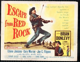 Escape from Red Rock 11&quot;x14&quot; Lobby Card #1 Gary Murray Western - £30.65 GBP