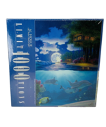 Al Hogue 1000 Piece Puzzle Moonlit Sanctuary Dolphins Made in USA 2002 S... - £18.47 GBP