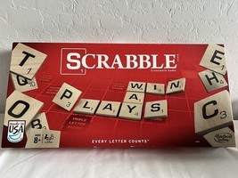 New Hasbro Scrabble Every Letter Counts Board Game Spelling Family Fun N... - $19.99
