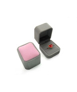 1 Piece Velvet Jewelry Gift Box for Earrings Ring Burgundy Red Navy Gray... - $6.79 CAD
