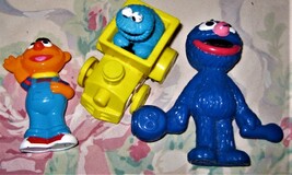 Sesame Street - 3 Action Figures - $6.00