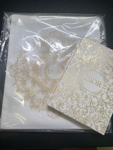 Dior Holiday Christmas Vip Novelty Original Notebook &amp; Drawstring bag Gift - £38.12 GBP
