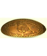 Vintage RINGLING BROS &amp; BARNUM &amp; BAILEY CIRCUS WORLD Elongated Pressed P... - $34.64