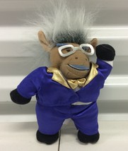 1998 Idea Factory Infamous Meanie Beanie Don King DONKEYNG Plush Toy - £11.34 GBP