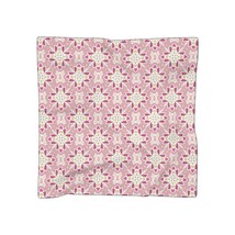 50 Inch Square Scarf Head Wrap or Tie | Silky Soft Poly Chiffon Material | Pink  - £55.95 GBP