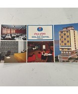 VTG Golan Hotel Tiberias  Israel 4x8.5” Postcard Unposted 1980s - $3.96