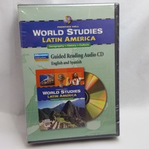 Prentice Hall World Studies Latin America Guided Reading Audio English Spanish - £10.07 GBP