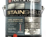 Pratt &amp; Lambert 116 Oz StainShield Z1513 Redwood Acrylic Solid Color Dec... - $30.99