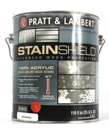 Pratt &amp; Lambert 116 Oz StainShield Z1513 Redwood Acrylic Solid Color Dec... - £24.74 GBP