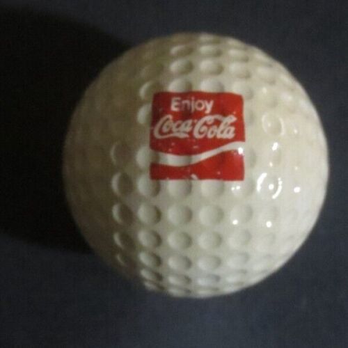 Enjoy Coca-Cola w/ Swirl Golf Ball Arnold Palmer 1 Surlyn Cover Prof Golf Co. - $6.44