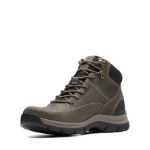 Clarks Men&#39;s Walpath Mid Oxford Boot, Taupe Leather, 7.5 - $51.49