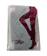 Black Silkies Pantyhose Microfiber Tights 700228 Womens Size Medium Made... - $19.80