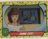 Teenage Mutant Ninja Turtles Trading Card #2 Crime City - £1.54 GBP