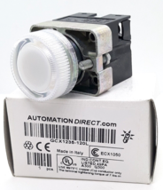 Automation Direct GCX1235-120L LED Indicating Light IP65 22mm White - $369.57 MXN