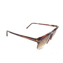 Vintage Gianni Versace Sunglasses MOD.391 COL.747 Brown Clubmaster Brown Lenses - £146.70 GBP