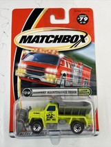 Matchbox Snow Explorer Highway Maintenance Truck #79 - $5.09