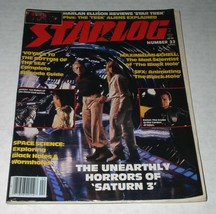 Starlog Magazine Vintage April 1980 Number 33 Saturn 3 The Black Hole Vo... - $372.61 MXN