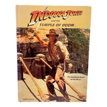 Indiana Jones and Temple of Doom 1984 First Edition Book Children HC - £28.33 GBP