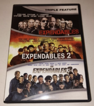 The Expendables/Expendables 2/Expendables 3 DVD Triple Feature Statham Stallone - £7.07 GBP