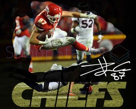 Travis Kelce Signed 8x10 Glossy Photo Autographed RP Signature Photograph Print  - £13.36 GBP