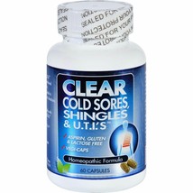 Clear Products Clear HERPES/SHINGLES/UTI, 60 Cap - $18.82