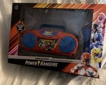 Power Rangers Portable FM Radio Karaoke Kit with Microphone New Sealed - £19.72 GBP