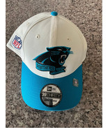 Carolina Panthers NFL of Sideline Hat Size Large /X Large Ivory - $53.44 CAD