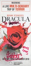 Jessica Webber Dracula Vampire Hand Signed Theatre Flyer - $7.99