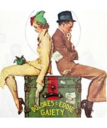 Gaiety Dance Team Norman Rockwell 1979 Print From Memory Album Vtg Repro... - $19.99