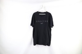 James Bond 007 Spectre Movie Spell Out Short Sleeve T-Shirt Black Mens Large - £26.19 GBP