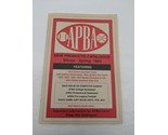 APBA New Products Catalogue Winter-Spring 1993 - £28.41 GBP