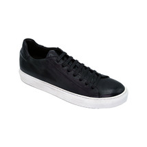 Giovacchini Sneaker by Belvedere Italian Calf Leather Black Ricardo - £231.15 GBP