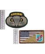 Green Beret US Army 20th Special Forces Group ABN &amp; SF Parachute Wings - £14.93 GBP