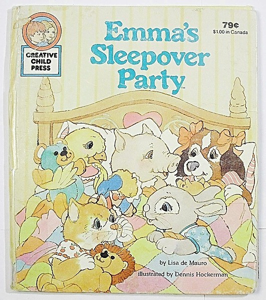 BOOK EMMA'S SLEEPOVER PARTY - $6.00