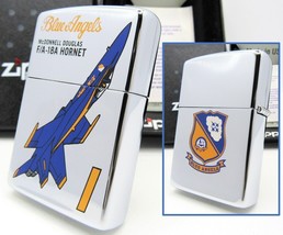 Blue Angels Nr.1 Mcdonnell Douglas F/A-18A Hornet ZIPPO 1993 Mint Rare - £117.35 GBP