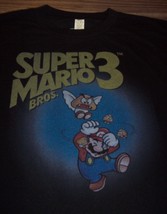 Vintage Style Super Mario Bros. 3 Nes Nintendo T-Shirt Big And Tall 4XL 1980&#39;s - £19.41 GBP