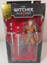 The Witcher Wild Hunt III Geralt of Rivia 7&quot; Action Figure Gold Label Mcfarlane - $11.83