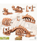 3D Printed Cast n Play Orcs Field Set Bridge 28mm 32mm D&amp;D - $152.75 MXN+