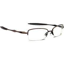 Oakley Eyeglasses Sculpt 2.0 Toast Brown Half Rim Metal Frame 50[]18 139 - £64.28 GBP