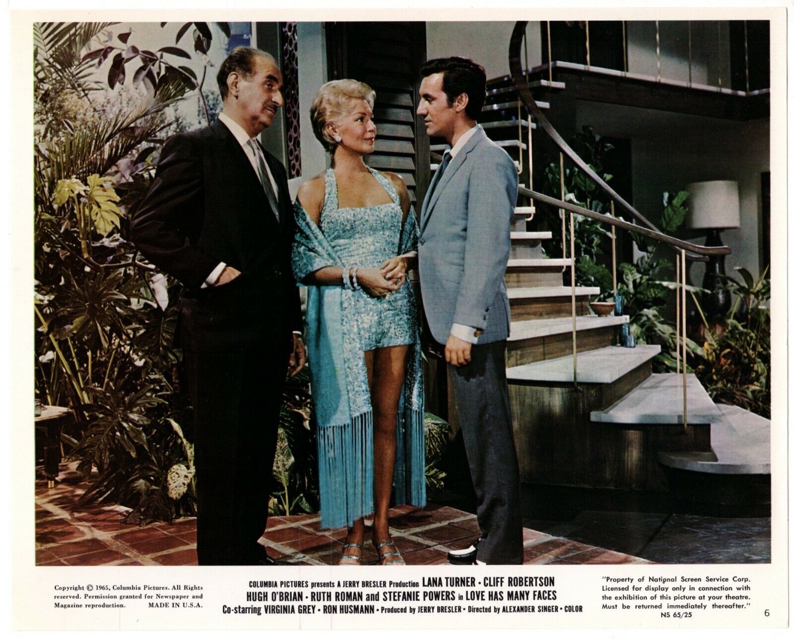 LOVE HAS MANY FACES (1965) Lana Turner, Carlos Montalbán &amp; Enrique Lucer... - $45.00
