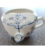 Vintage ~ Ceramic ~ Blue &amp; White ~ Medical Feeding/Drinking Pot ~ Invali... - $44.88