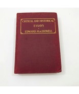 Book Critical and Historical Essays Edward MacDowell at Columbia University - €38,14 EUR