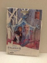 New Disney Frozen 2 Anna Elsa Olaf 33 Inch Foil Balloon - $10.40