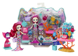 Enchantimals Ocean Treasures Shop with Milagra Mermaid &amp; Scallop 6&quot; Doll NIP - £27.47 GBP