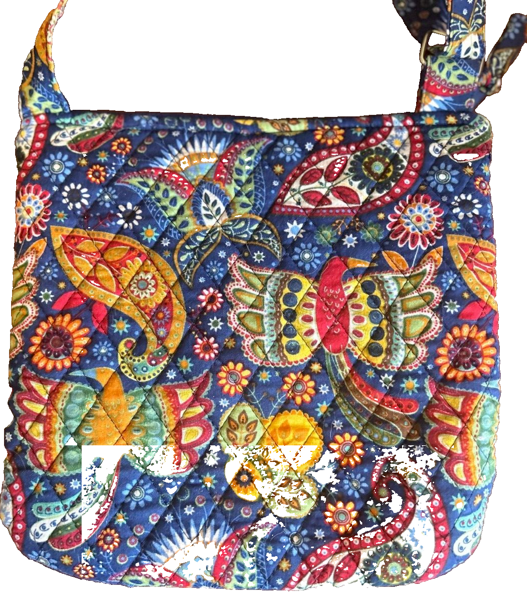 Primary image for Colorful Paisley Crossbody Quilted Bag