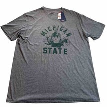 Fanatics Michigan State T-Shirt Men’s 2XL Sparty Grey XXL NCAA Football College - £14.21 GBP