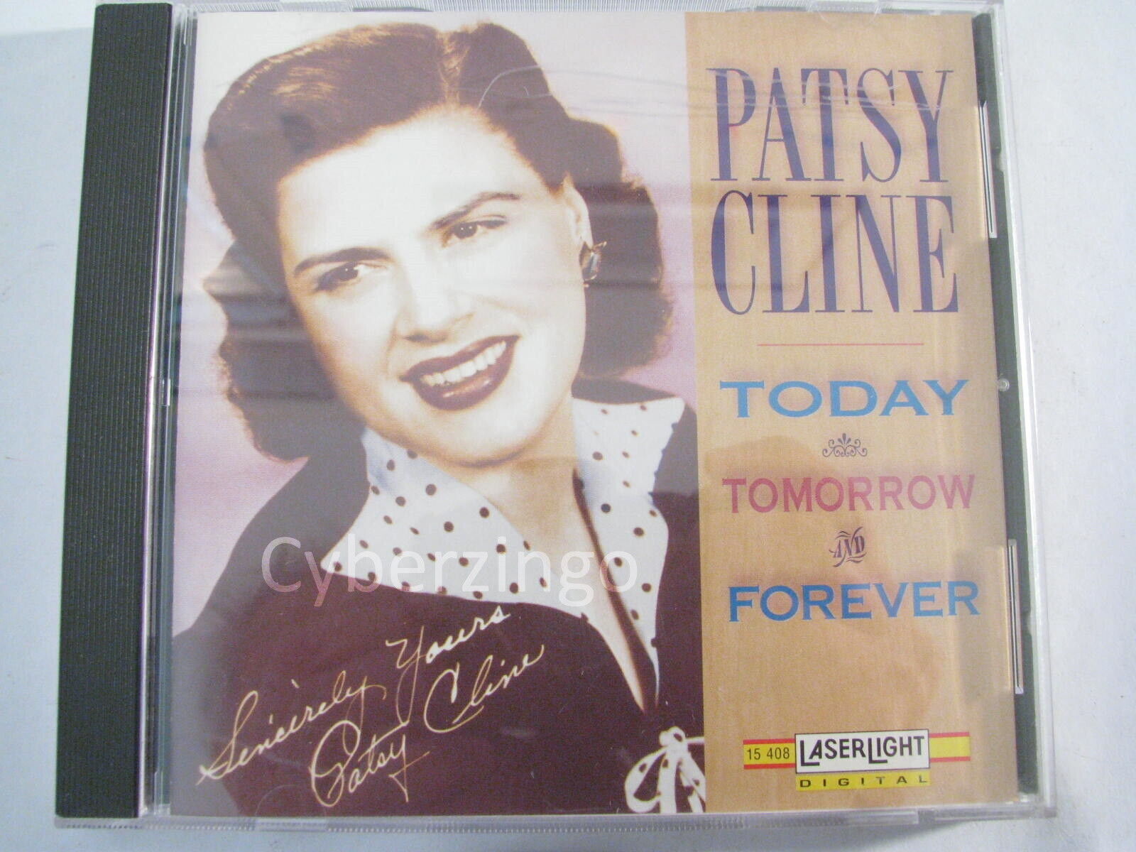 Primary image for Patsy Cline Today Tomorrow And Forever CD LaserLight Digital 1993